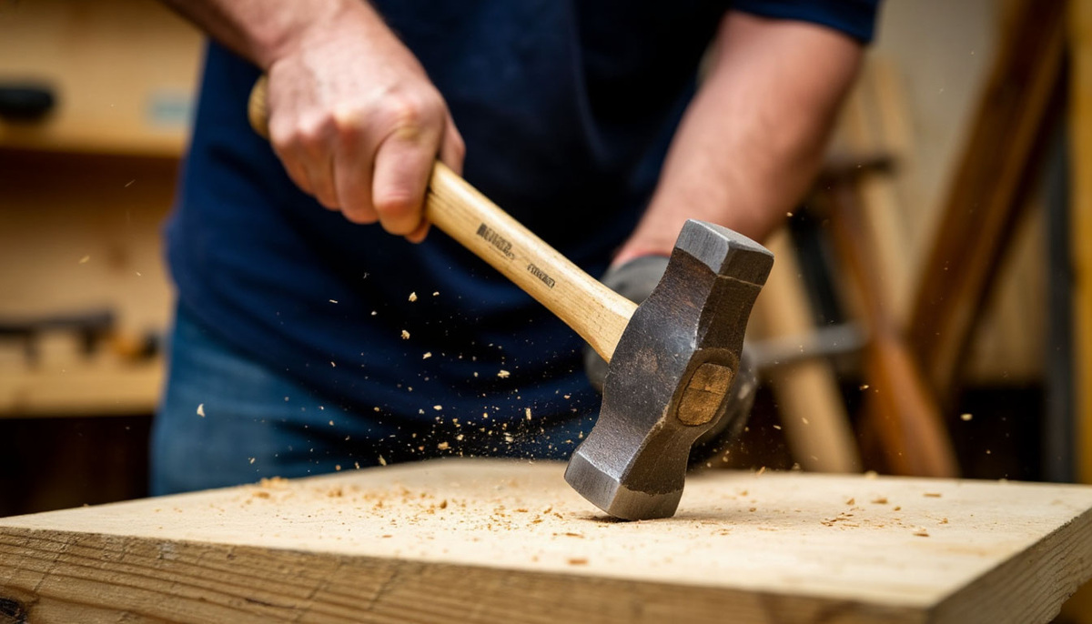    Как правильно вбивать гвозди в доску, чтобы не пошла трещина - совет опытного мастера