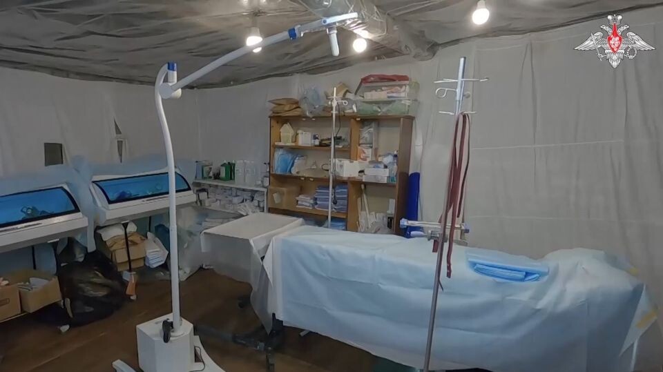    Полевой госпиталь. Источник: Минобороны РФ