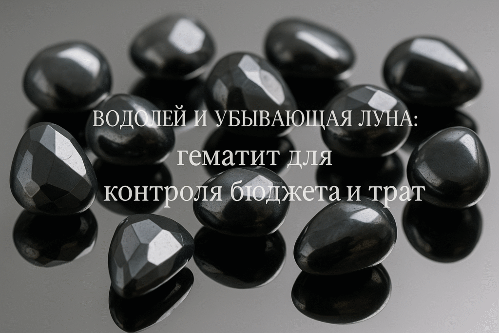    водолей_убывающая_луна_гематит_контроль_бюджета_трат Гороскоп Голосом