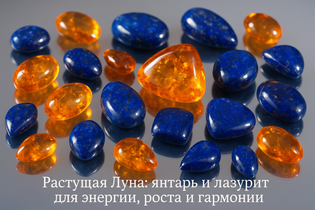    растущая-луна-янтарь-лазурит-энергия-рост-гармония Гороскоп Голосом