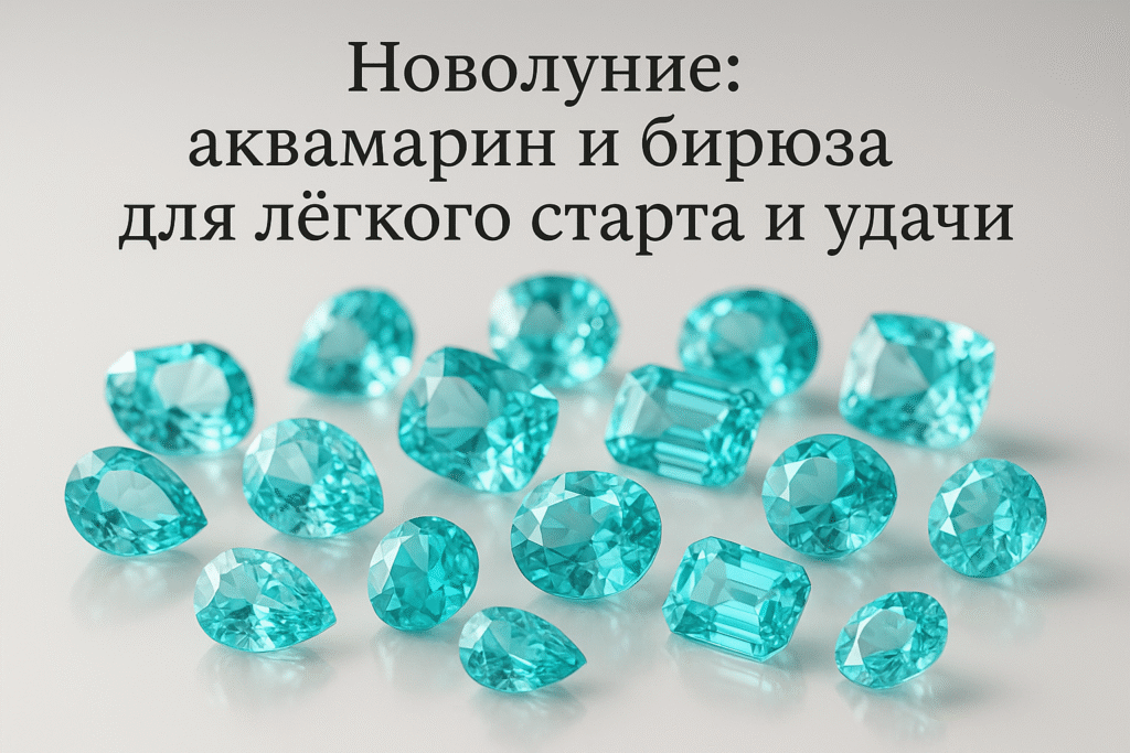    novolunie-akvamarin-i-biryuza-dlya-legkogo-starta-i-udachi Гороскоп Голосом