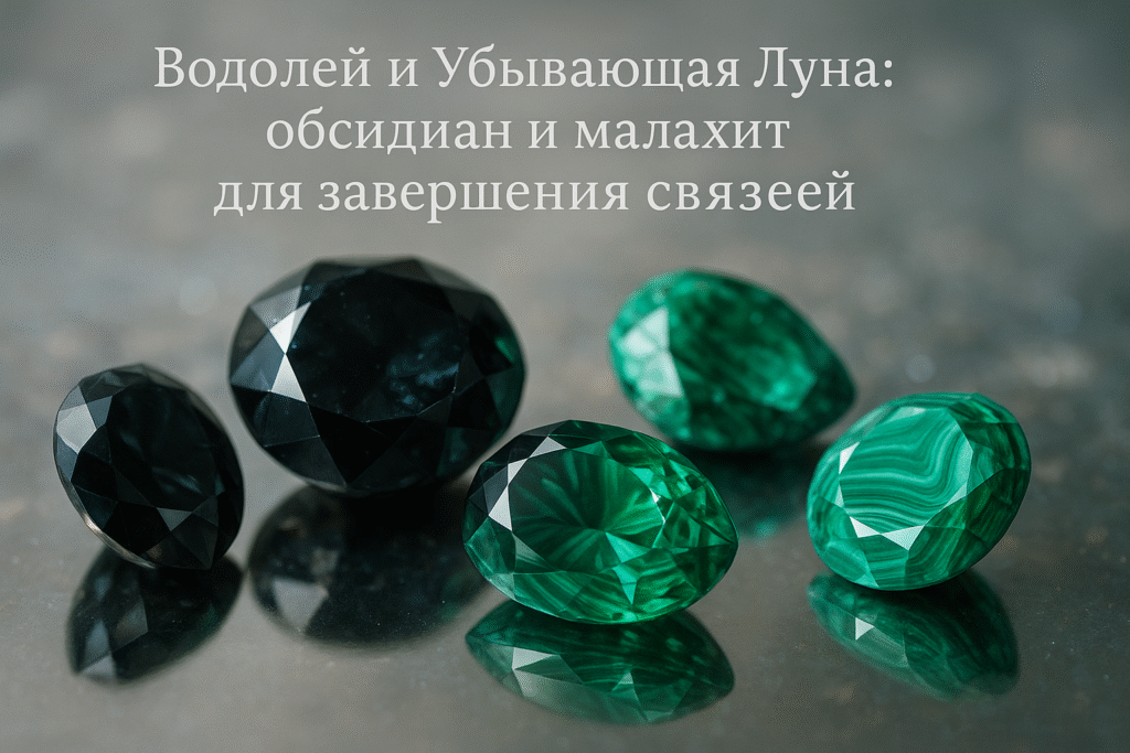    водолей_убывающая_луна_obsidian_malakhit_zavershenie_svyazey Гороскоп Голосом