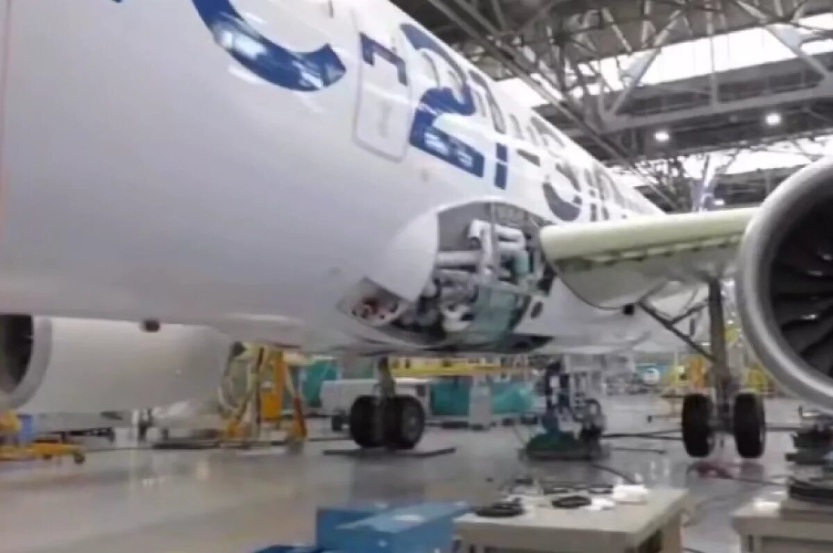    В Иркутске завершены испытания отечественного самолёта МС-21