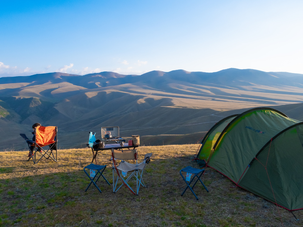 Утро на плато Ассы, фото автора 