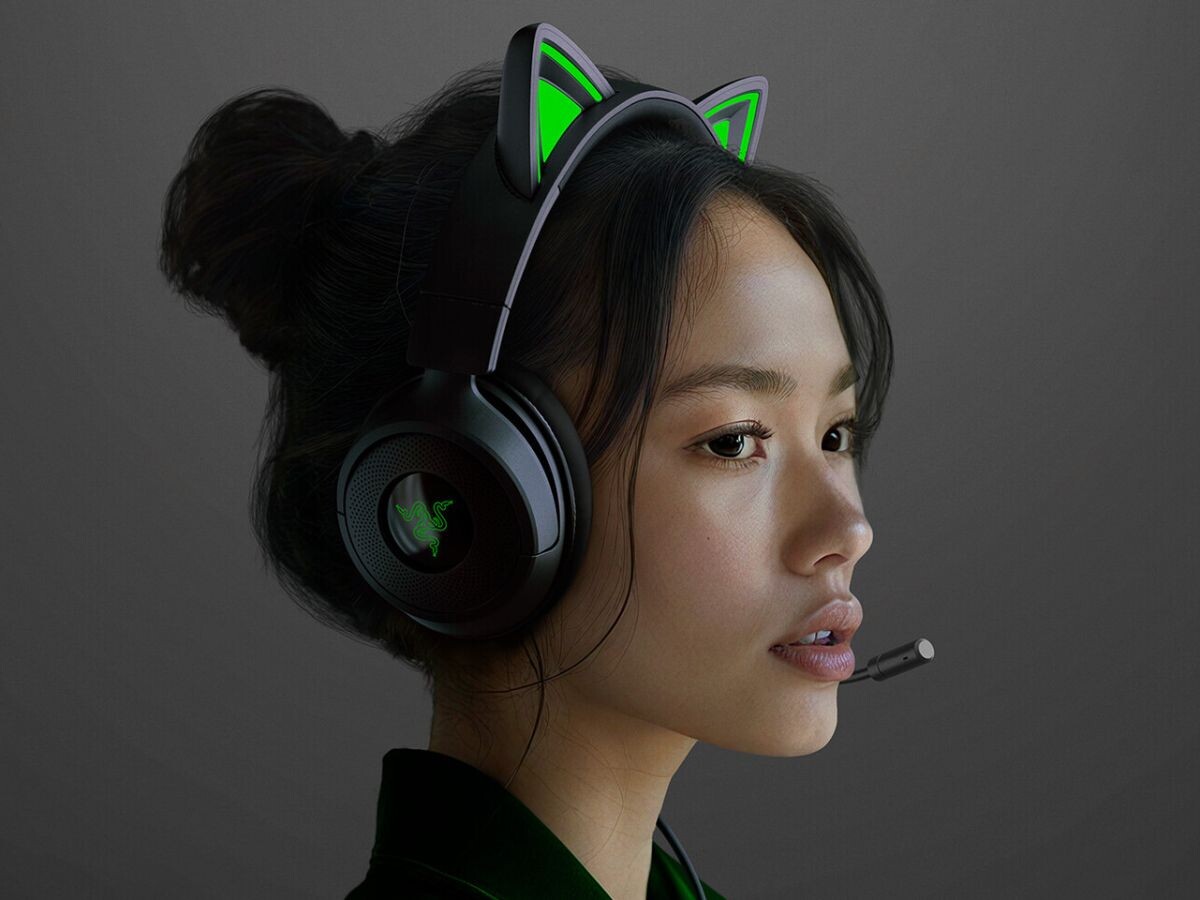    Razer обновила серию наушников Kraken Kitty с кошачьими ушками