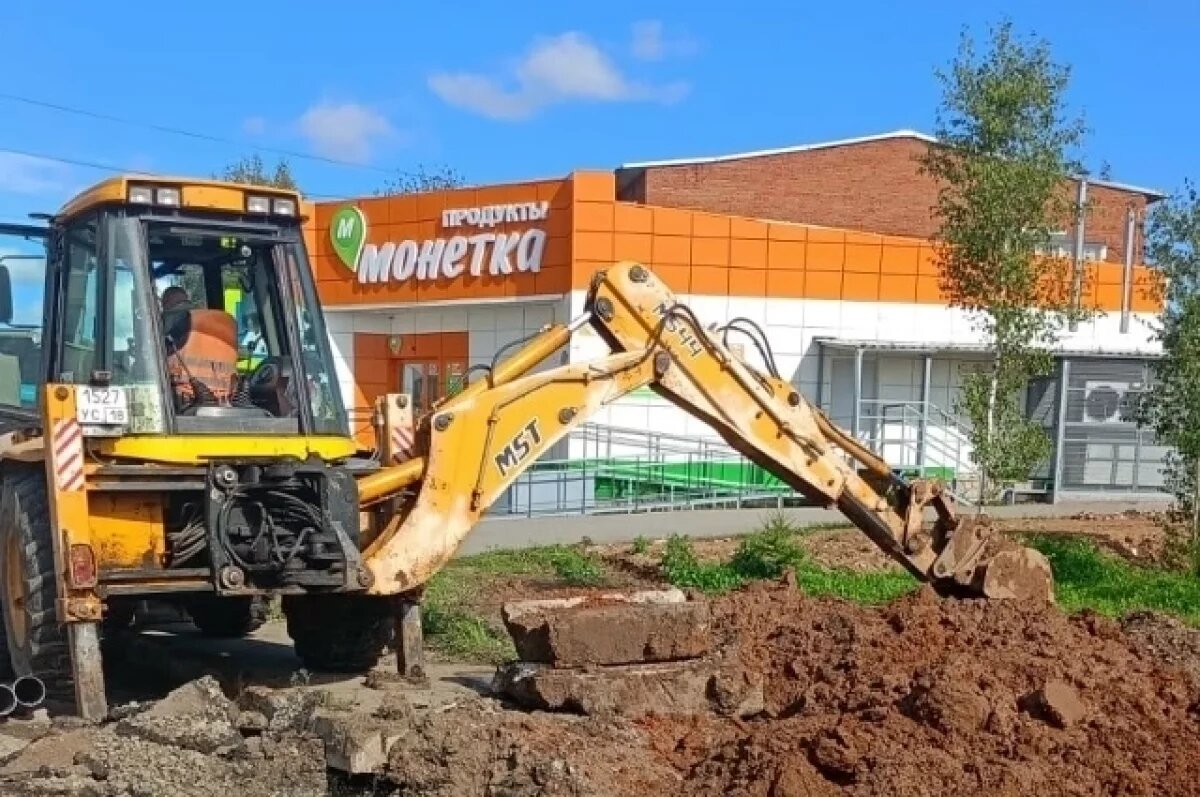    Три трубы прорвало в Можге за сутки