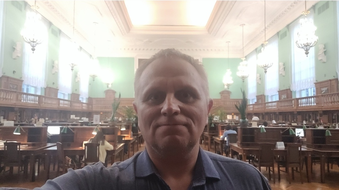 Не только РГВА, но и ленинская библиотека - основные места моего пребывания в моё свободное от основной работы время (фото из личного архива)...