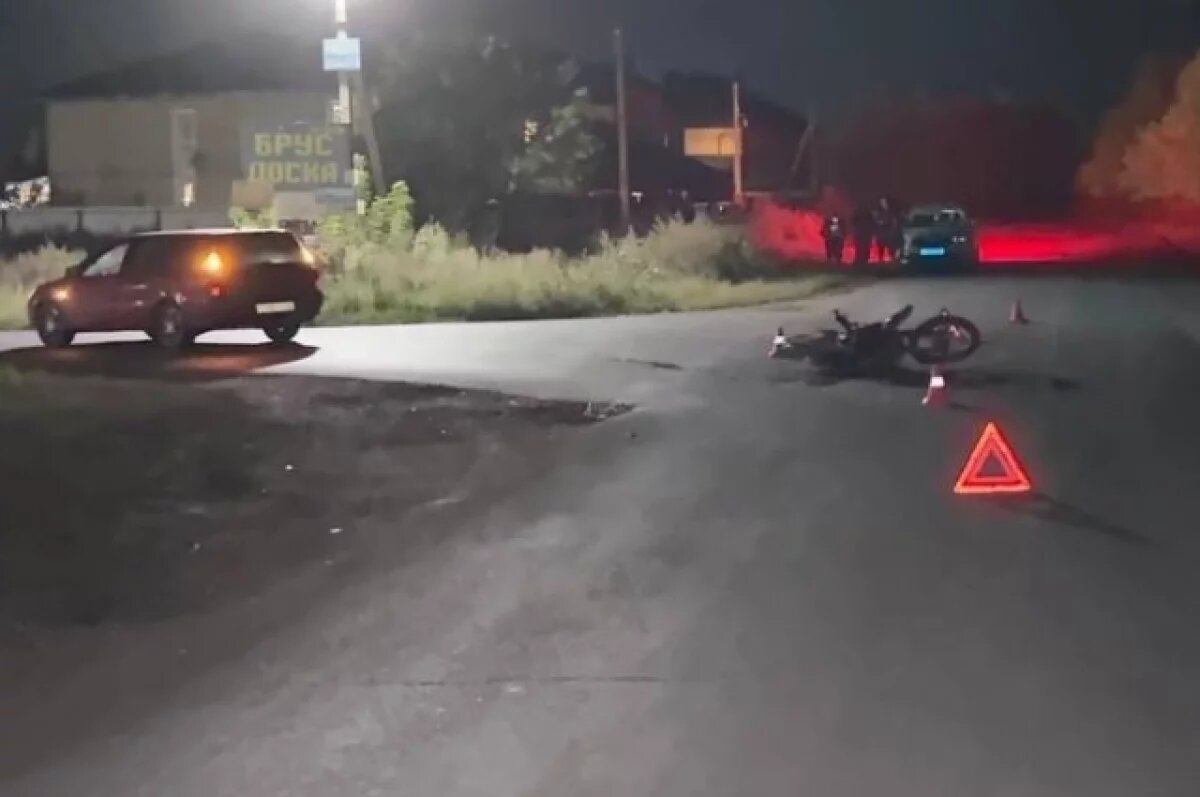    В Оренбургском районе в ДТП пострадали два подростка.