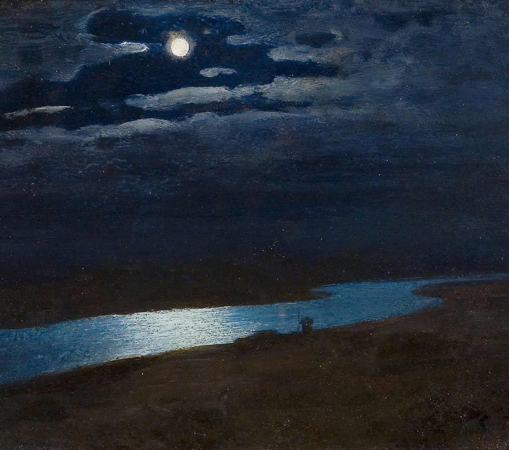 Ночь на Днепре, после 1880года (государственная Третьяковская галерея)