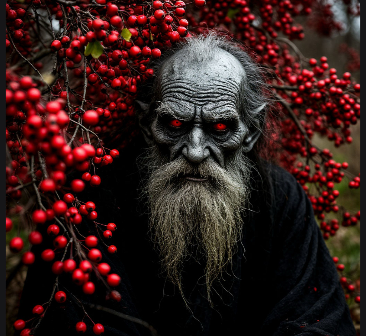 Кизил горцы называют шайтановрй ягодой и не зря, кустик то с характером