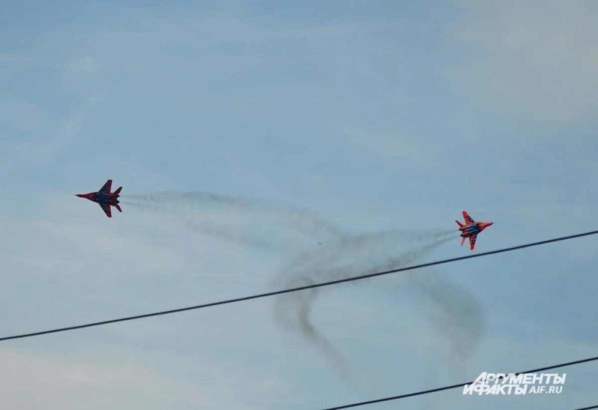    Тренировочный полёт «Стрижей» над Гурьевском и Новокузнецком перенесли