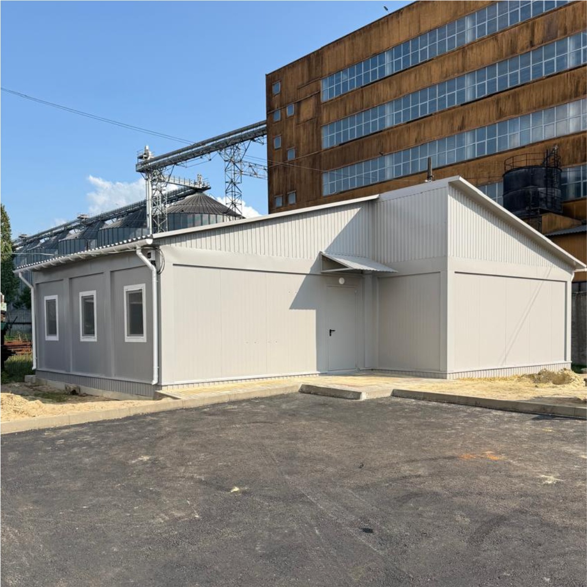 Модульное здание для «Белмолпродукт»