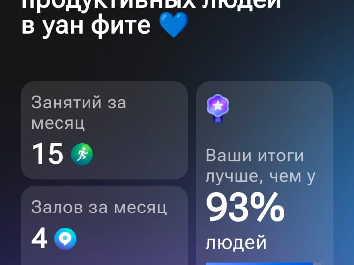 Фитнес итоги лета