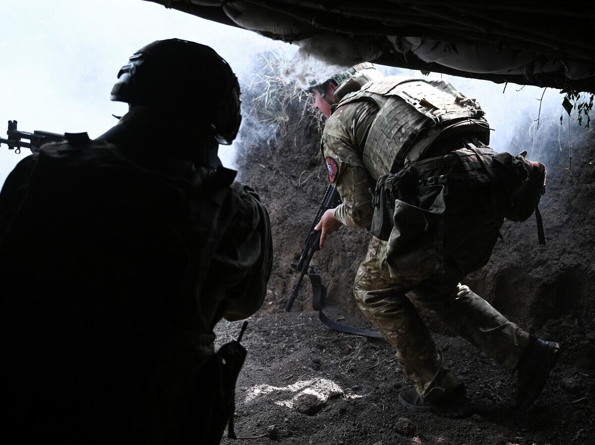    Подготовка штурмовых подразделений группировки войск "Центр" на полигоне в зоне СВО© РИА Новости / Станислав Красильников