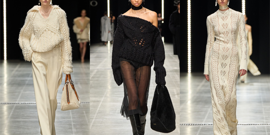 Модный трикотаж сезона осень-зима 2025/26. Интересное с подиума