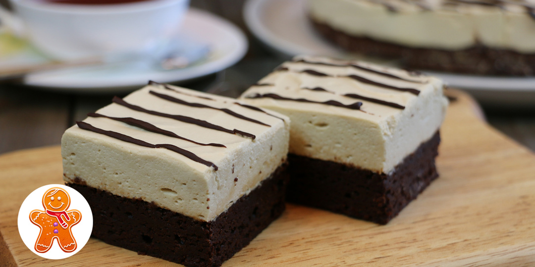 Брауни с муссом из маршмеллоу