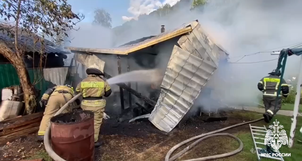    Пожар в Республике Алтай. Источник: ГУ МЧС России по Республике Алтай