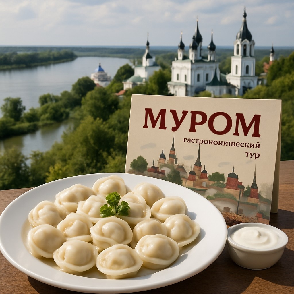 Гастрономический тур в Муром (создано с помощью ИИ)