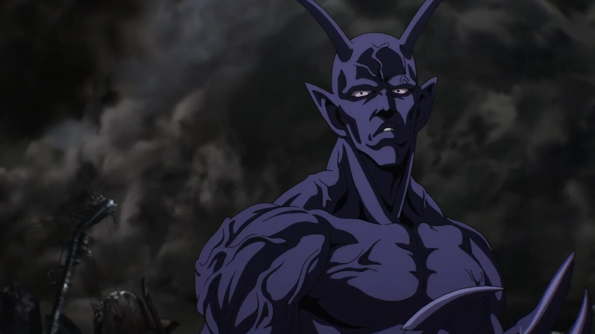 Кадр из аниме «Ванпанчмен»   📷