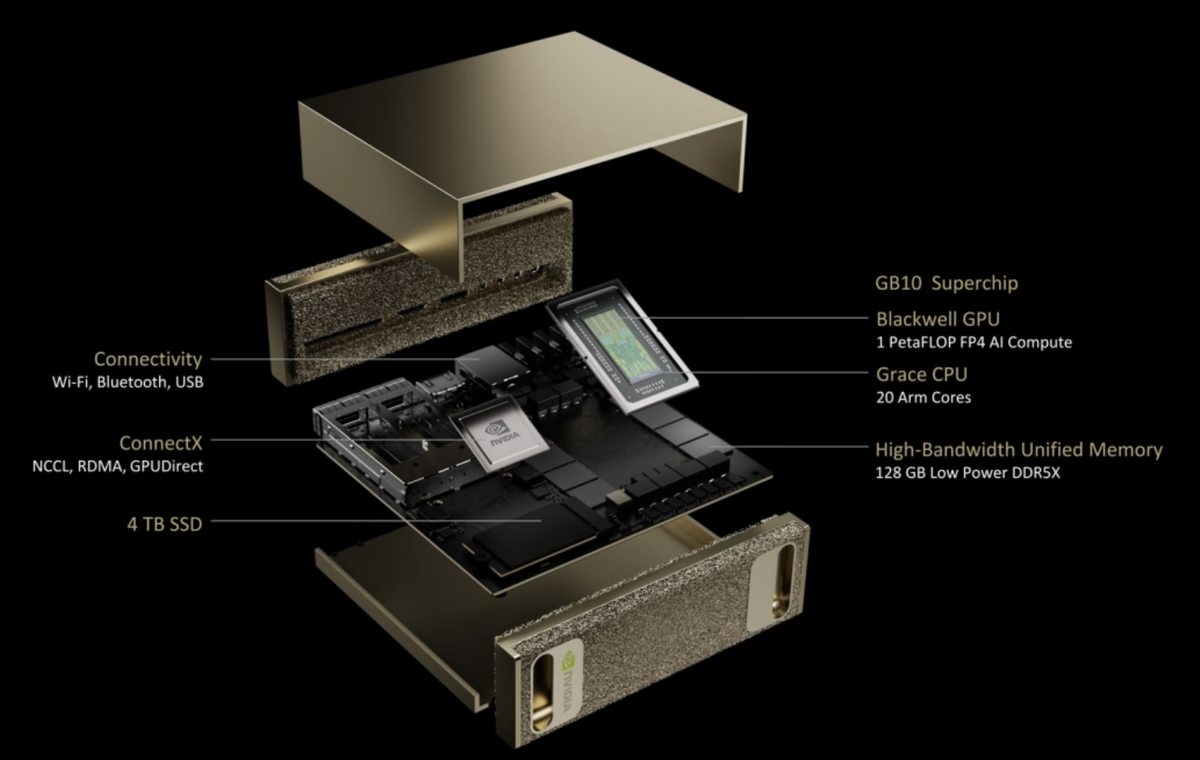 NVIDIA DGX Spark. Источник: https://www.nvidia.com/en-us/products/workstations/dgx-spark/