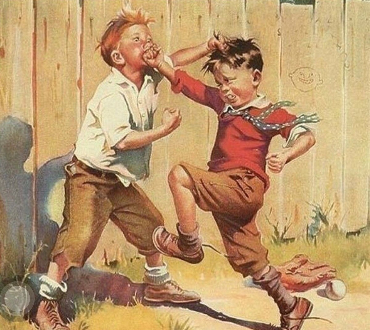 Иногда за маской «маленького тирана» скрывается еще более маленький и очень напуганный человек.