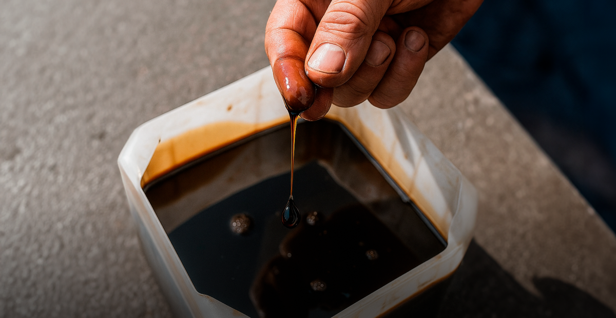 Минеральные масла требуют частой замены из-за потери свойств. О необходимости замены говорит потемнение состава, появление примесей. При интенсивной эксплуатации интервал сокращается вдвое. 