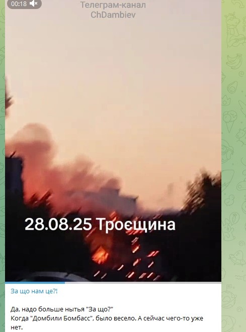    Скриншот: Telegram/Colonelcassad