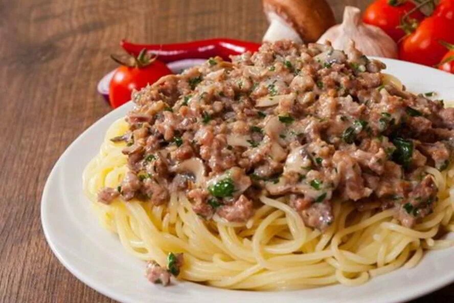 Спагетти по- итальянски