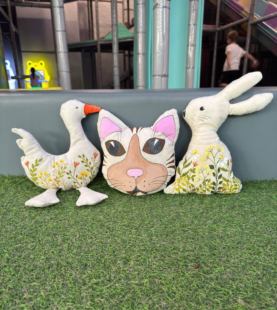 Роспись дизайнерской игрушки