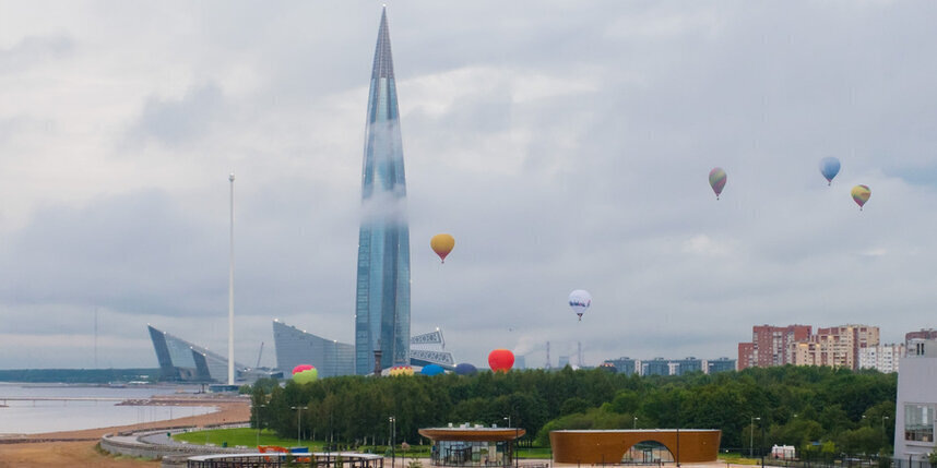    Во время фестиваля шары взлетали из парка 300-летия Санкт-ПетербургаАлёна Бобрович
