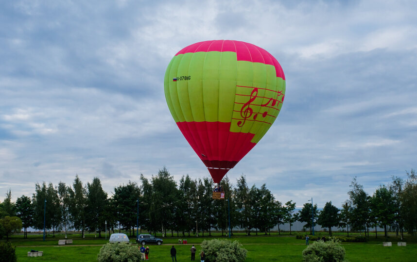    "Музыкальный" аэростат Екатерины ЛариковойАлёна Бобрович