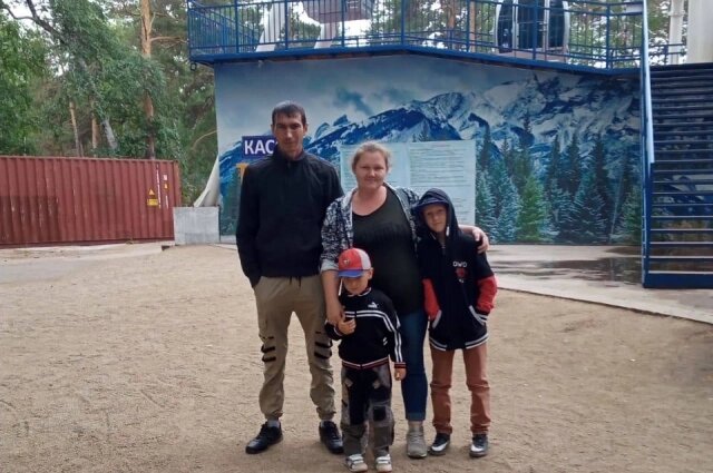    Семья Исьяновых уже обустроилась в Полтавском районе. Фото: Из личного архива/ Виталий Исьянов