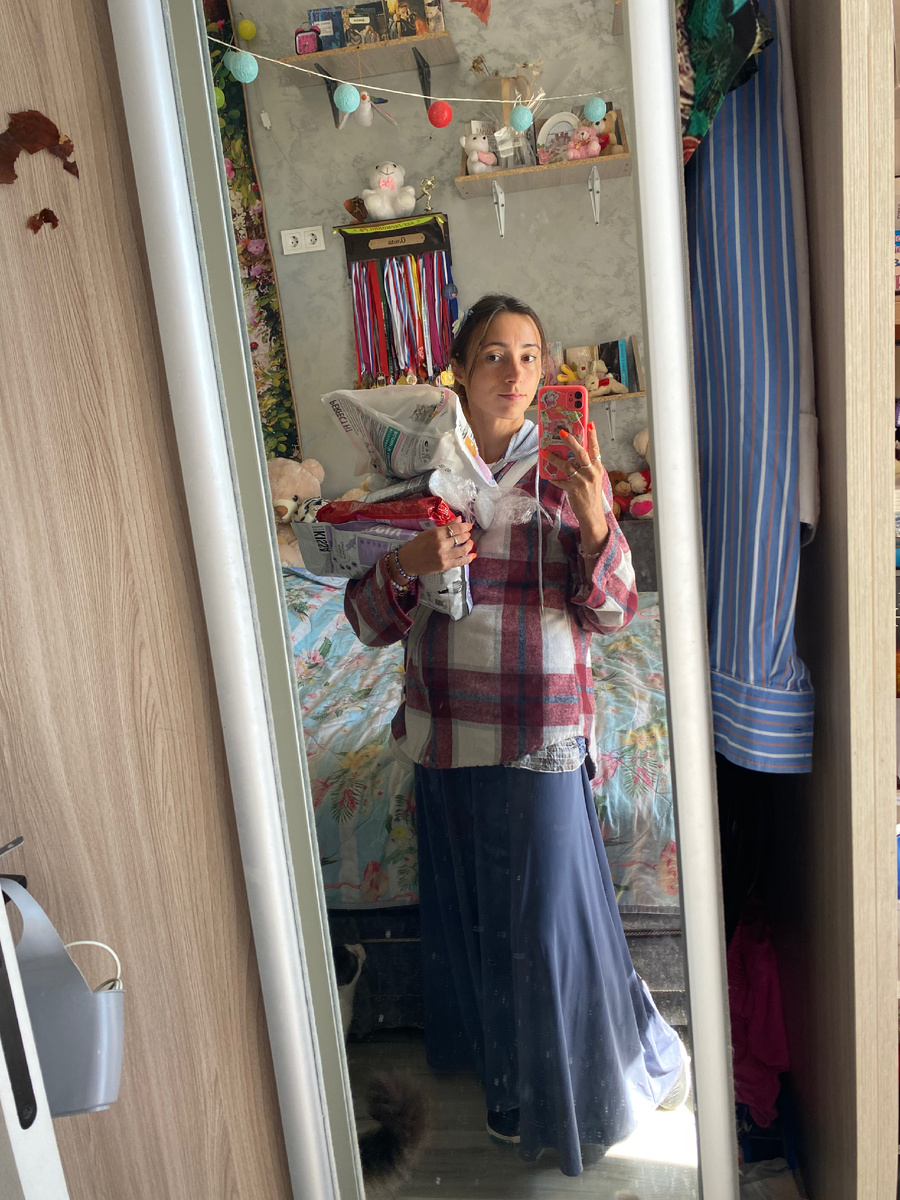 супер уютный, тёплый предосенний образ 🧣 🍂 