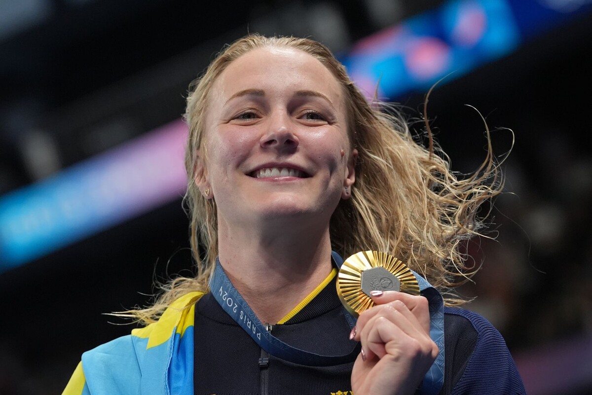    Олимпийская чемпионка по плаванию Сара Шестрем / Источник: © Gian Mattia D’Alberto/Keystone Press Agency/Global Look Press