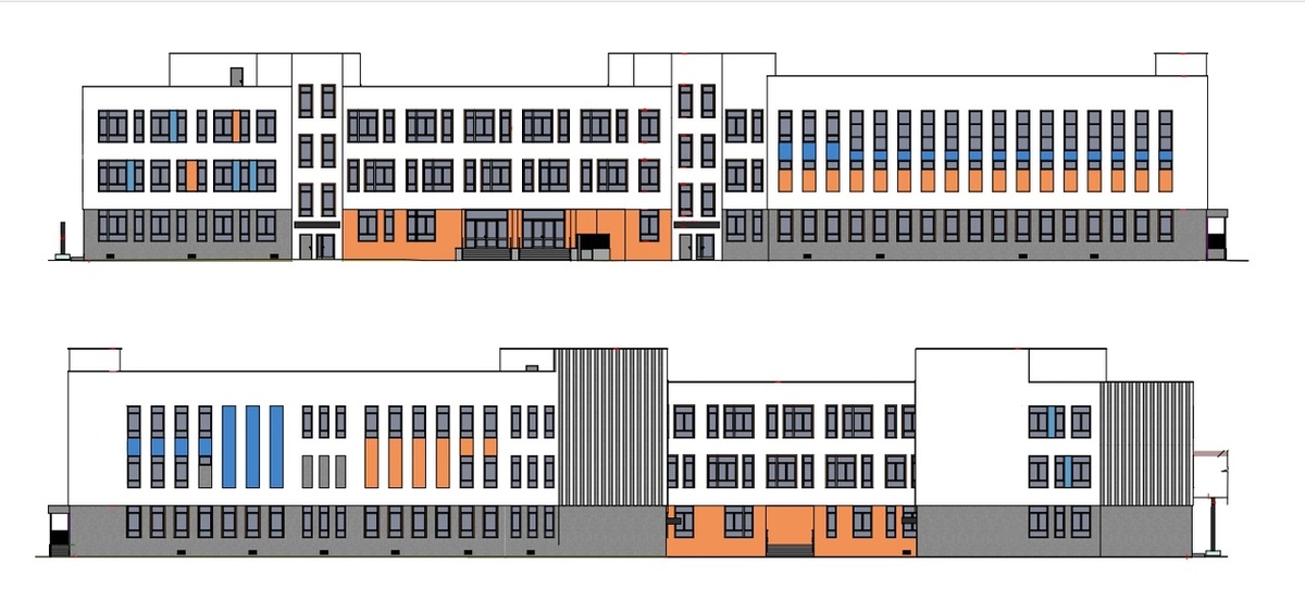 Проект новой школы №3 г. Лебедянь