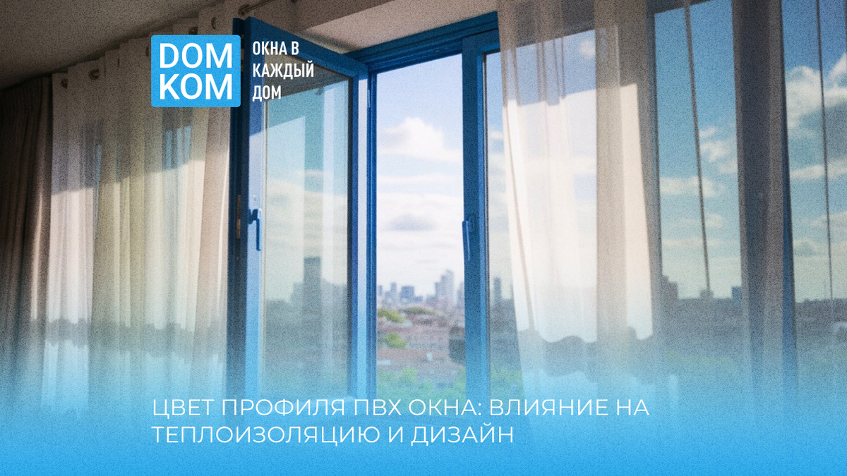 Цветные пластиковые окна