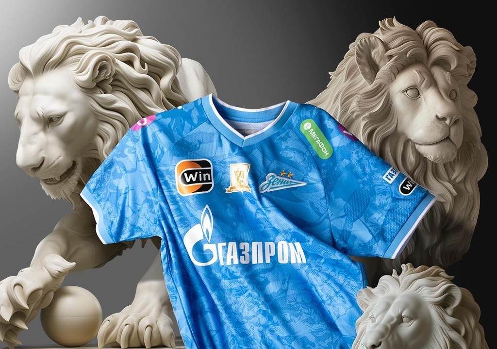 Реклама букмекерской конторы "Винлайн" на форме "Зенита" прошлого сезона. Фото иллюстративное. взято из открытых источников, по первому требованию готов удалить.