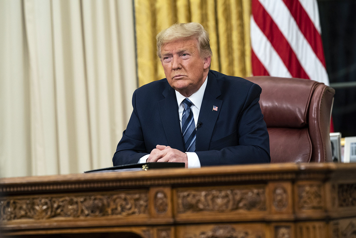 В Китае отмечают, что Трамп не глуп и мог ожидать такую реакцию СМИ на китайских студентов.  Фото: Фото: flickr.com / Trump White House Archived / Official White House Photo by Joyce N. Boghosian (Public domain)