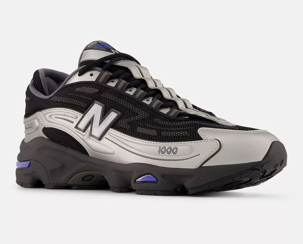 New Balance 1000 «Silver/Black/Concord»