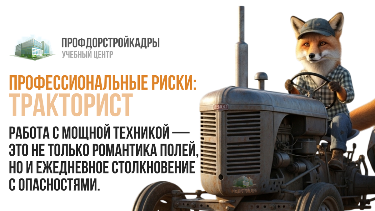 🚜 Оценка профессиональных рисков: Тракторист