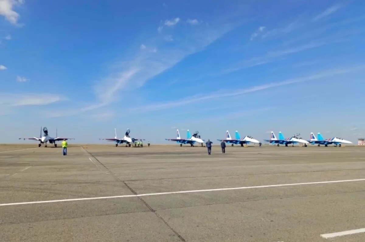    «Русские Витязи» пролетели над Барнаулом