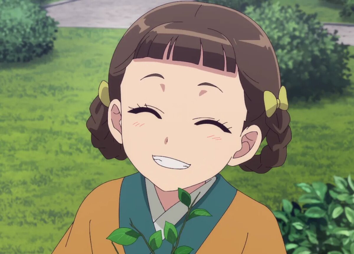 Кадр из аниме «Монолог фармацевта»   📷