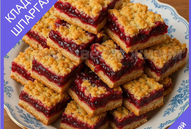 Венское тертое печенье с ягодами — рецепт настоящей сладкой классики