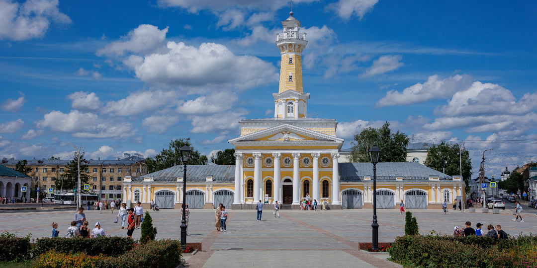 По дороге в Плёс. Пополнили коллекцию городов, в которых побывали.