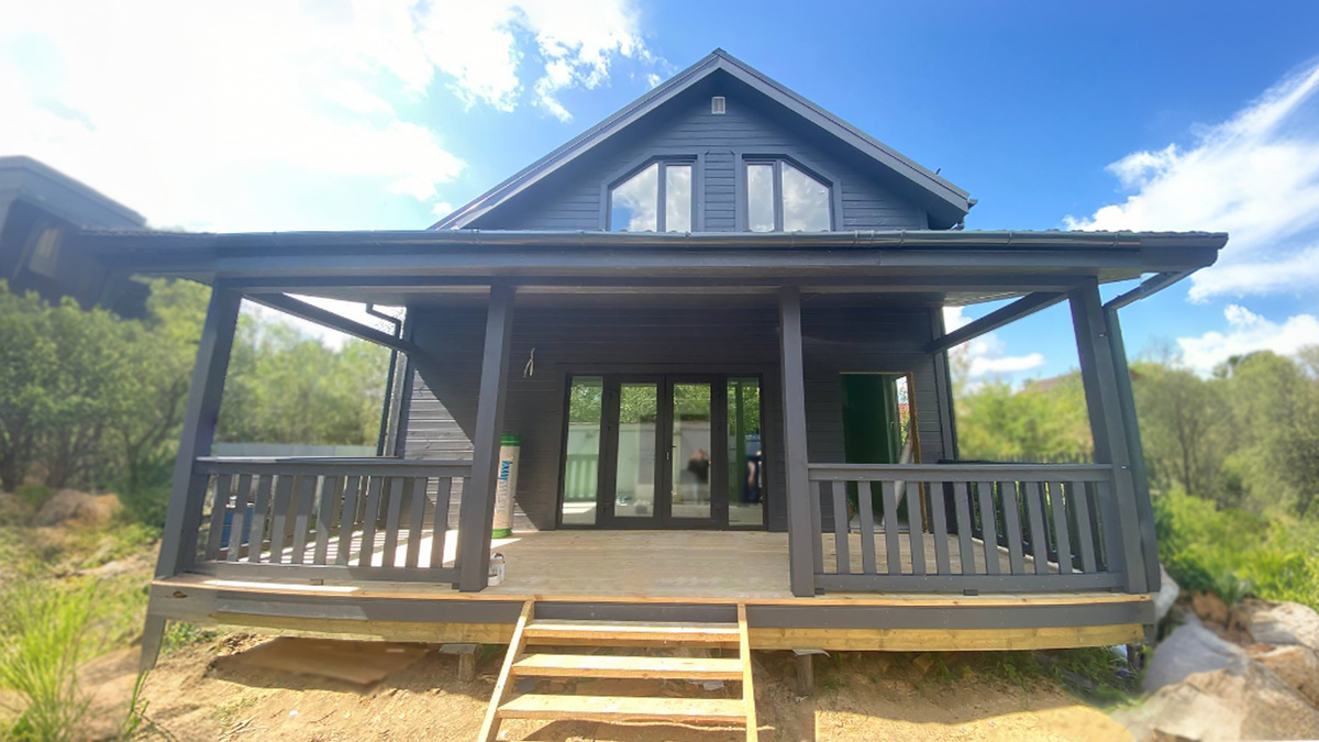 Каркасный дом в Нижегородской области 