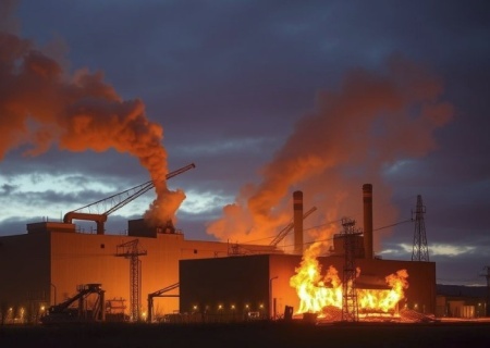    В результате атаки беспилотников в Краснодарском крае возникли масштабные пожары, пострадал Афипский НПЗ