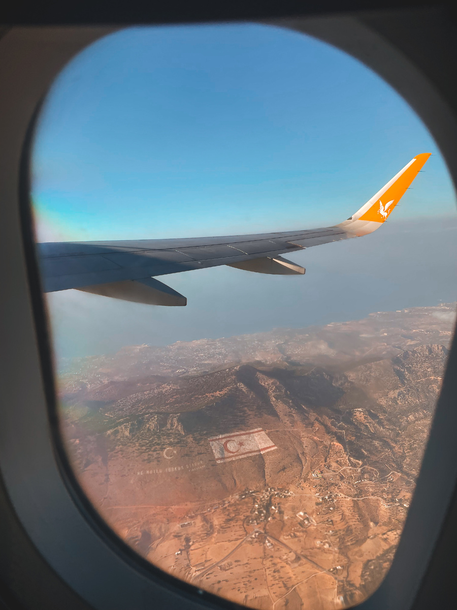 Пролетая над Северным Кипром