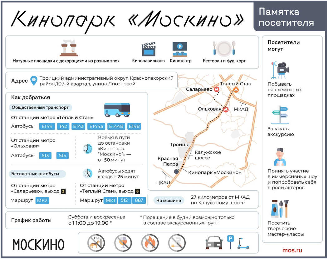 Памятка посетителя