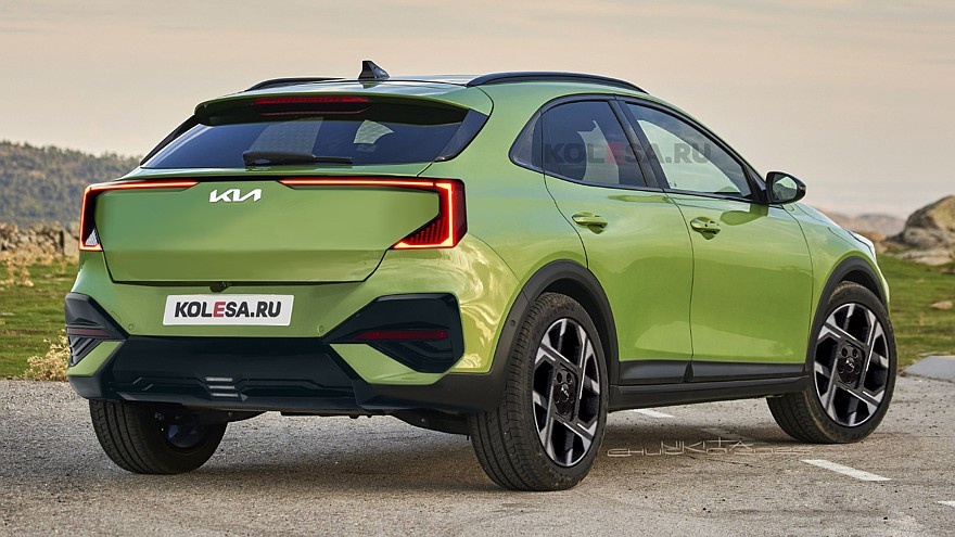    Рендер второго рестайлинга Kia XCeed