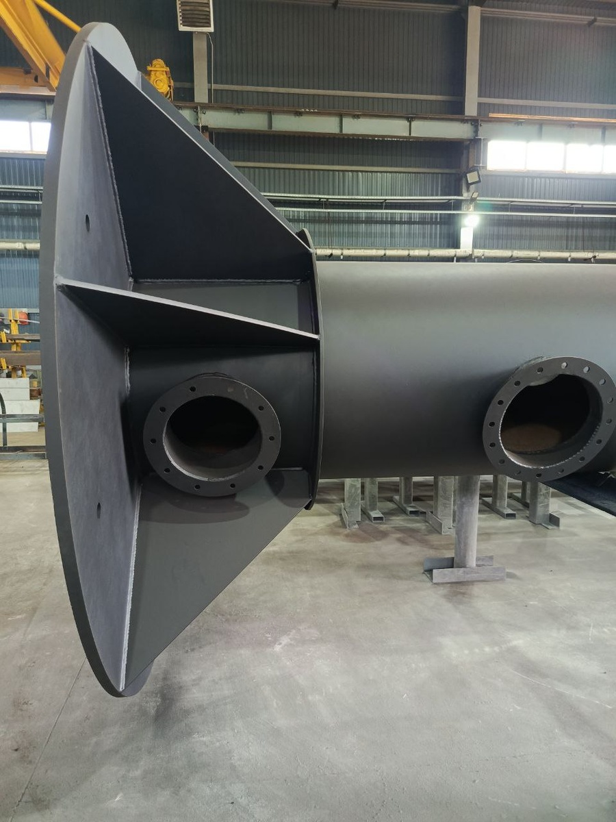 Самонесущая дымовая труба для котельной